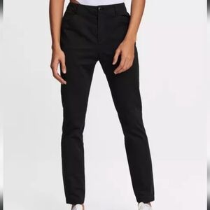 Rag & Bone Black Field Cotton Chino Relaxed Fit Pant Size 28